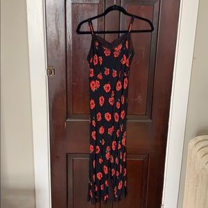 90s Vintage Betsey Johnson Rose Dress